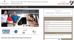 Desktop Screenshot of flooringinkansascity.com